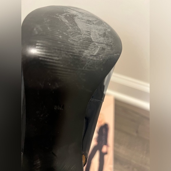 Guess by Marciano Navy Patent Leather Heels - Picture 6 of 8